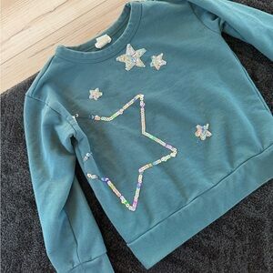 Girls crew cuts sweater